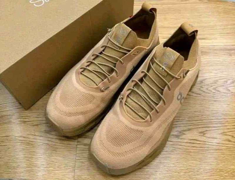 On Runningx Loewe Cloudtilt Dark Sand sneakers