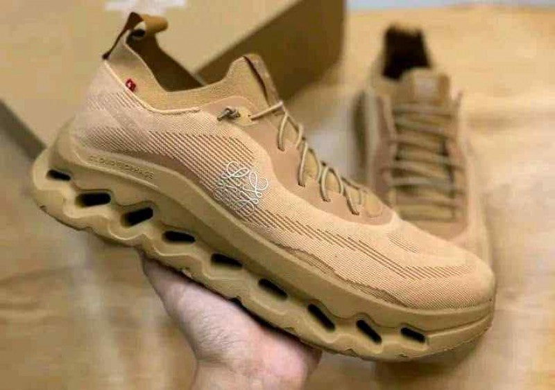 On Runningx Loewe Cloudtilt Dark Sand sneakers