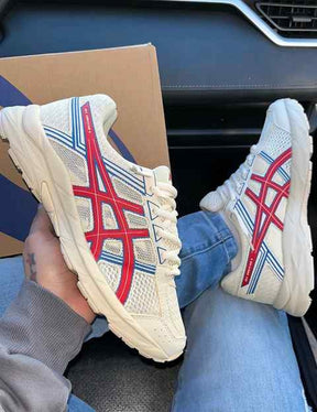 Asicss GEL CONTEND 4 BEIGE RED