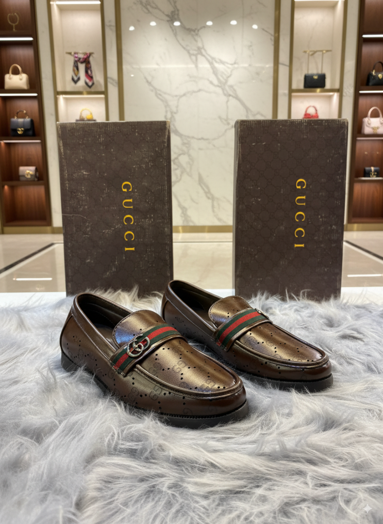 Gucci Premium Brown Loafer