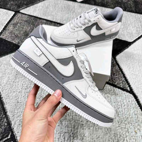 Nikee Airforce 1 07 Low Grey Metallic 260