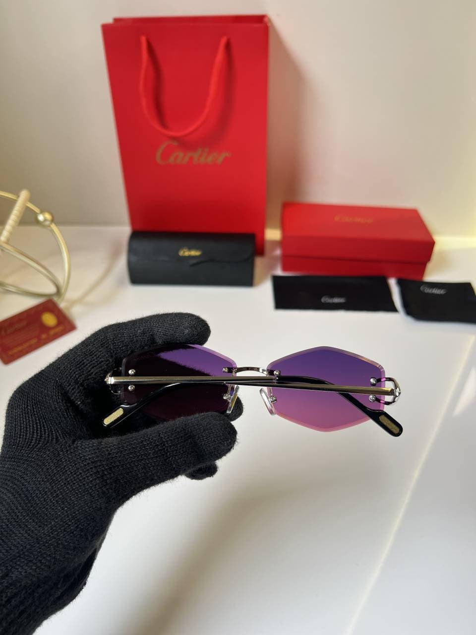 Cartieer 5123 purple with multi