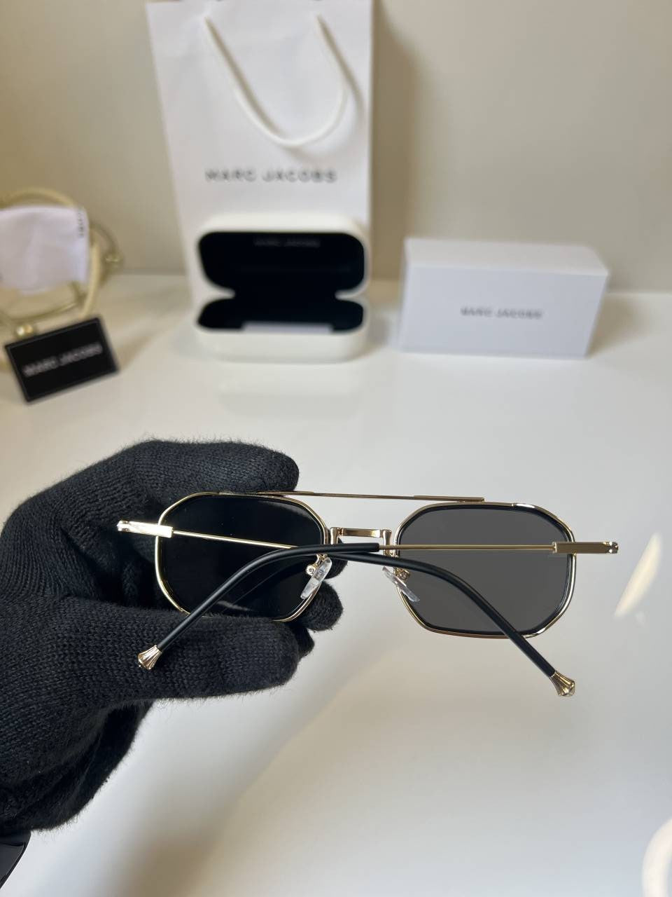 Marc Jacobs 3186 black gold