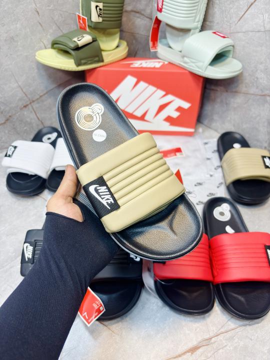 NIKE OFFCOURT ADJUST BROWN