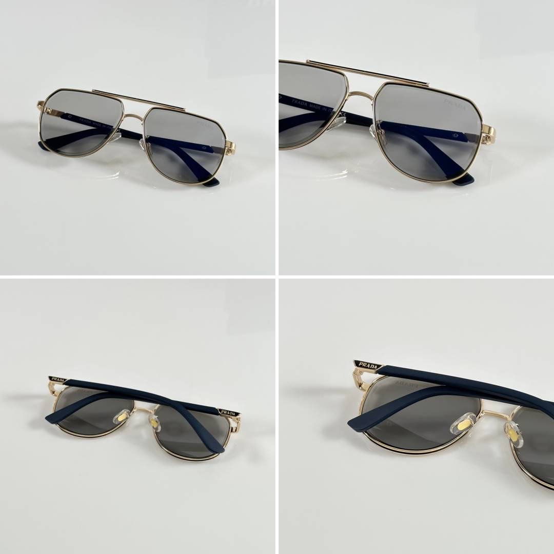 Prada 1014 Gold Grey