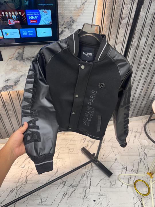 BALMAIN.PARIS.IMPORTED.PREMIUM.EXPORT.SURPLUS.VARSITY.JACKET.MR153