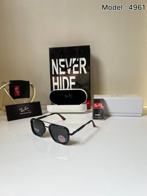 Rayban 4961 black polarized lens
