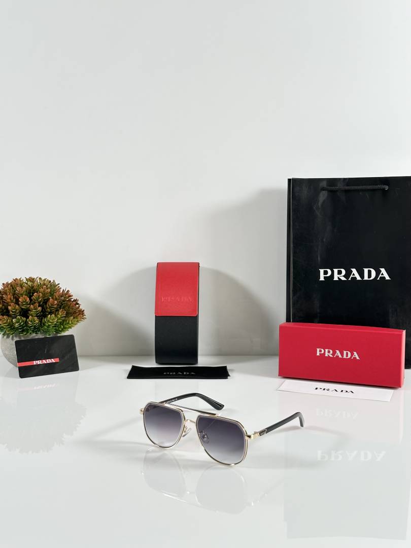 Prada 1014 Gold Black DC