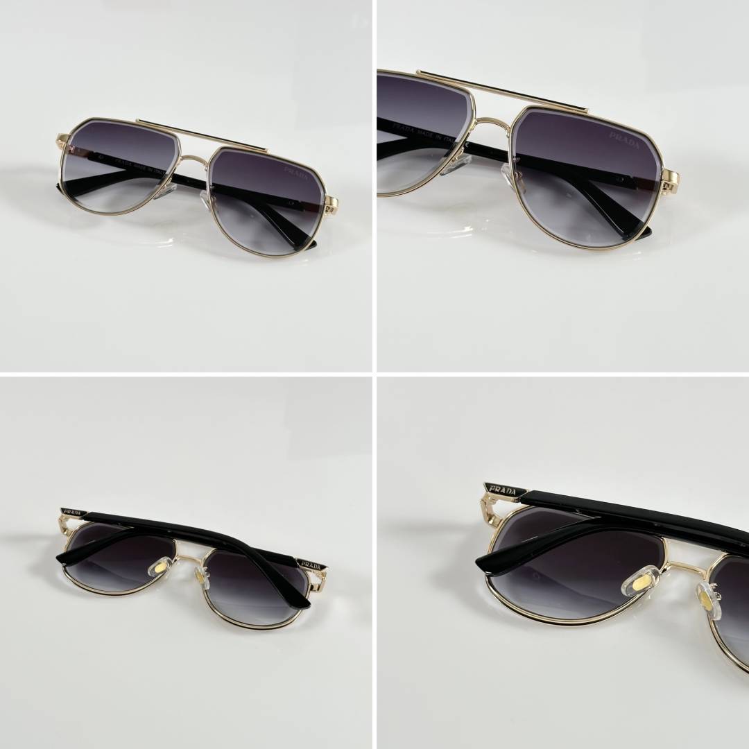 Prada 1014 Gold Black DC