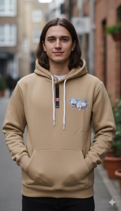 AMIR I HOODIE PREMIUM BEIGE CC 128