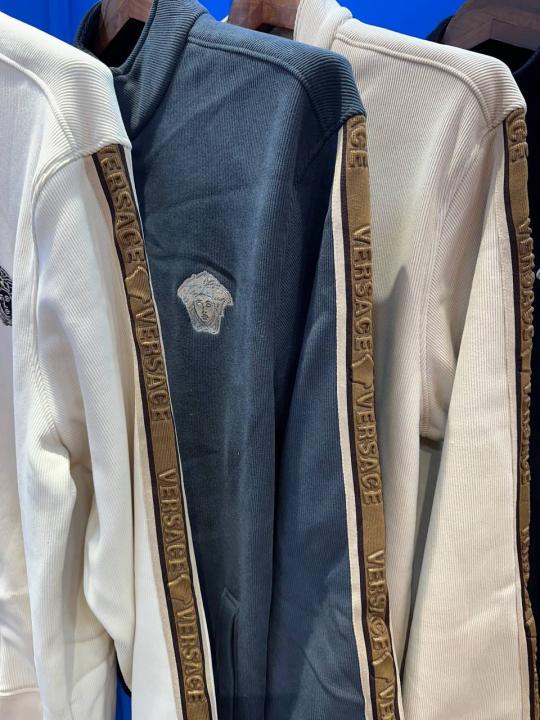 VERSAC E ZIPPER JACKET 1200 GREY