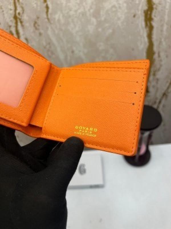 GOYARD SAINT PREMIUM WALLET GOYARDINE COATED BI FOLD (GOYARD - 60223 ORANGE)