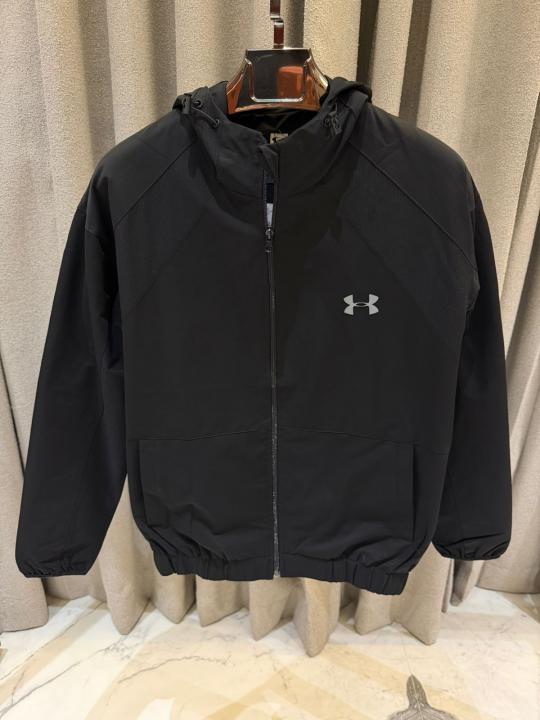 Under_Armour Bomber Jacket Black