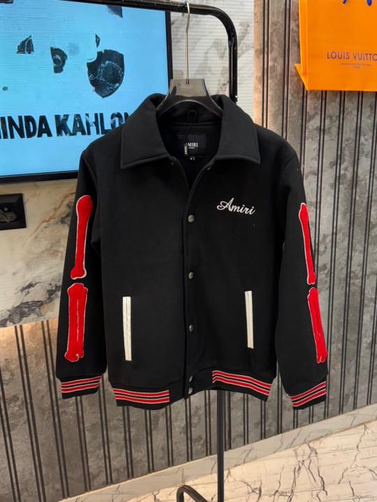 Amiri.100%.Imported.Side.Bone.Patch.Very.Premium.Varsity.Jacket.MR259