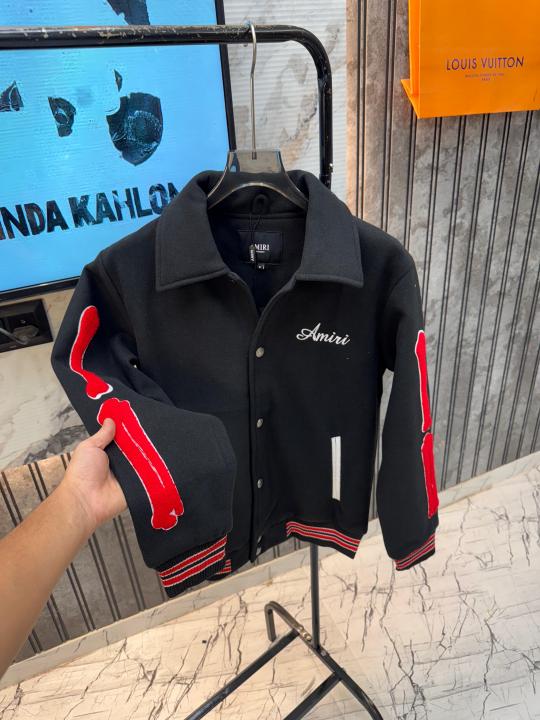 Amiri.100%.Imported.Side.Bone.Patch.Very.Premium.Varsity.Jacket.MR259