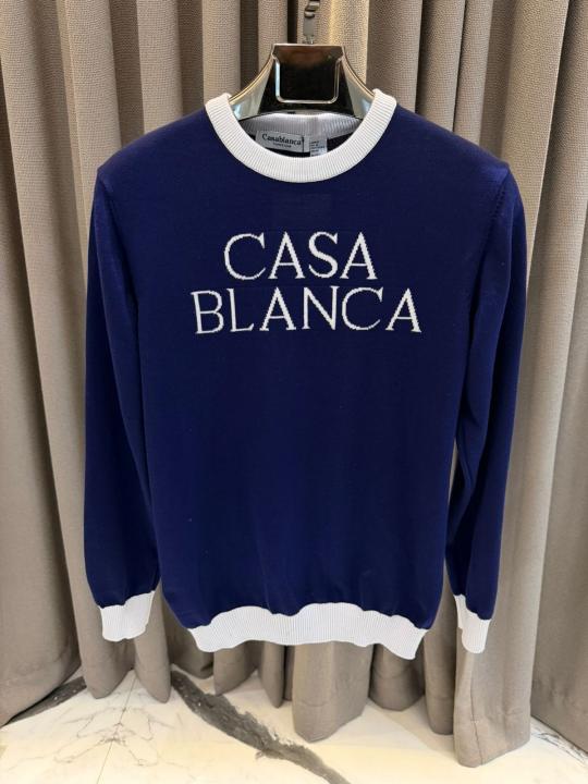 Casablanca Imported Sweatshirts Navy