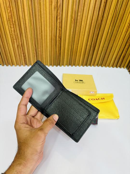 08 COAC H FULL BLACK PREMIUM QUALITY WALLET