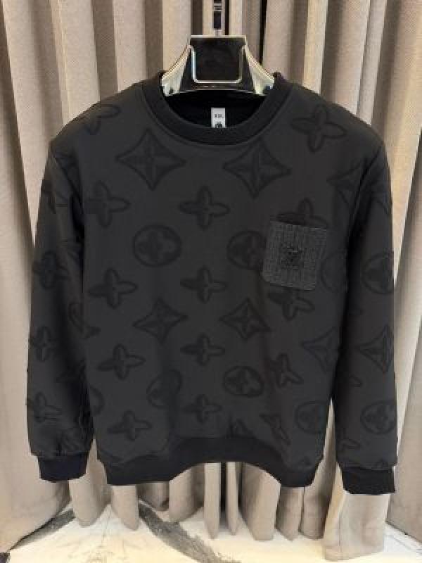 Louis_vuitton imported sweatshirt Black