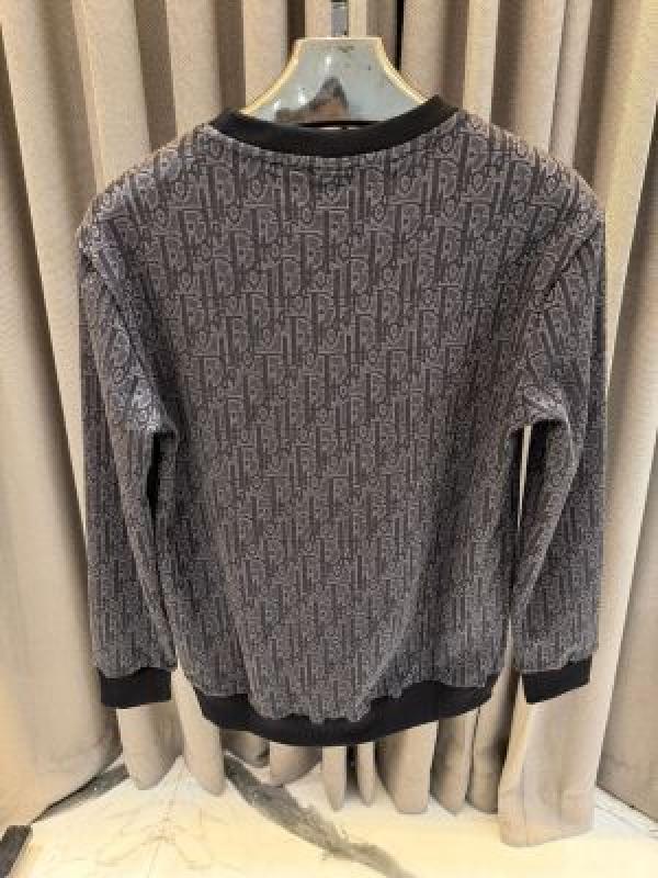 Dio_r Full Monogram Sweatshirt Black