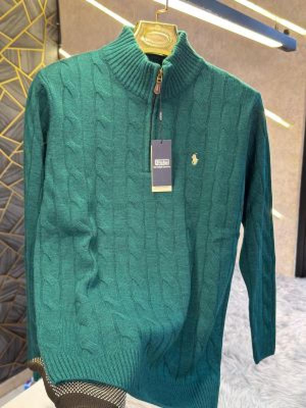 Ralph Lauren Ocean Pearl Blue Knitted Premium Pull Over (1927)
