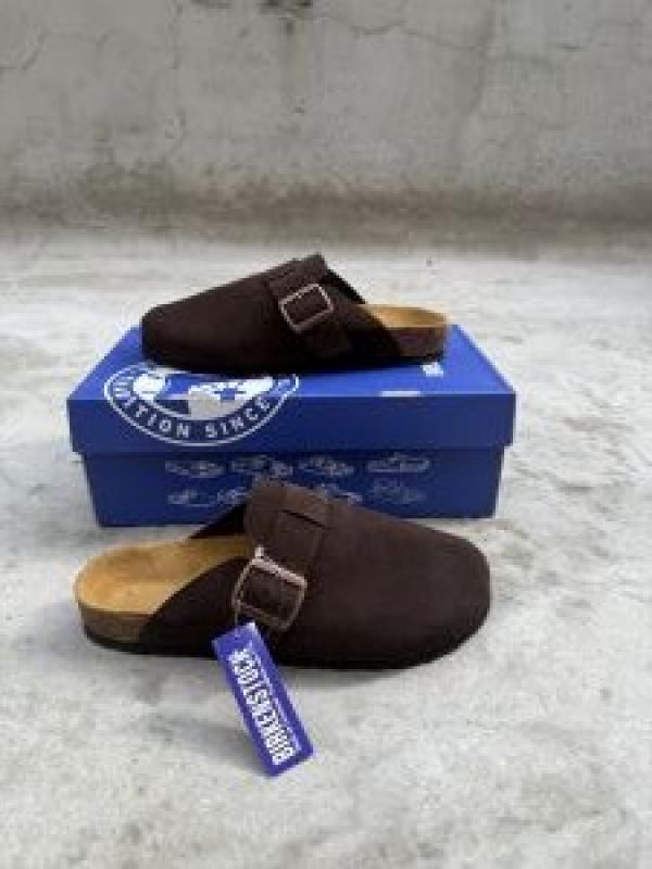 Birkenstock Boston Brown Suede 1909