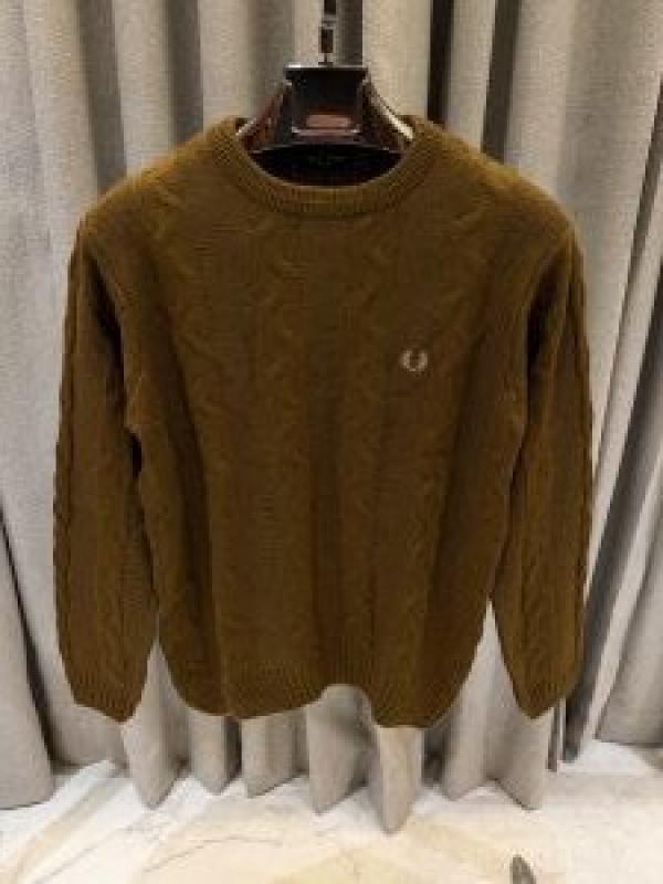 Fred_Perry imported pullovers Chocolate Brown