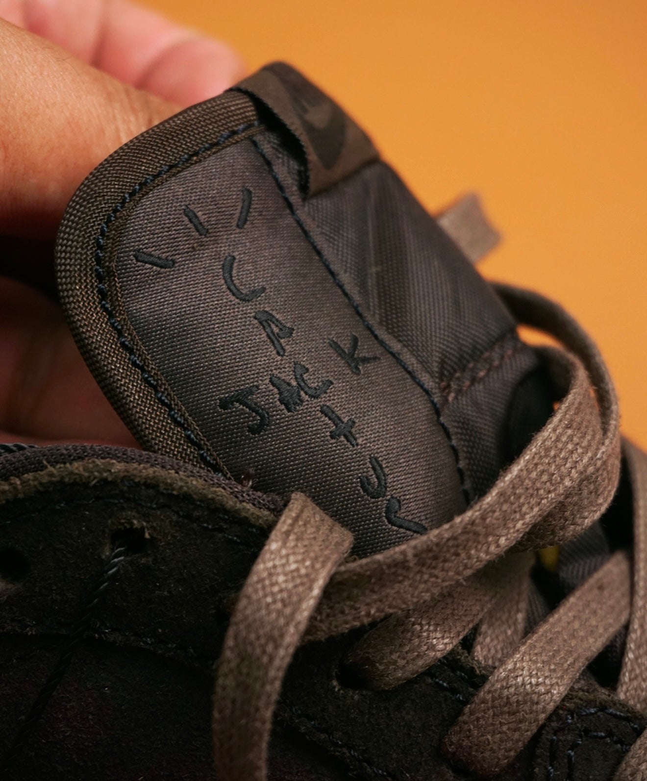 Travis Scott x Air Jordan 1 Velvet Brown