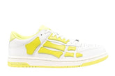 AMIRII SKEL TOP LOW WHITE FLUORESCENT YELLOW