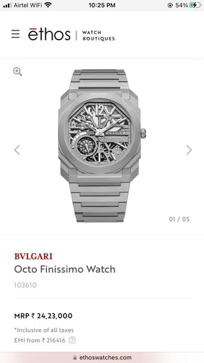 BVLGARI  Octo Finissimo Skeleton 8