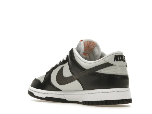 DNK LOW BLACK TOTAL ORANGE MINI SWOOSH