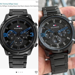 Tommy Hilfiger Black Metal