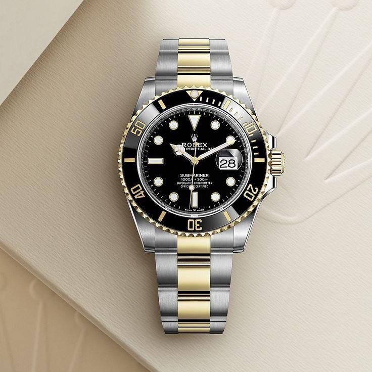 Rolex Submariner Gold & Silver