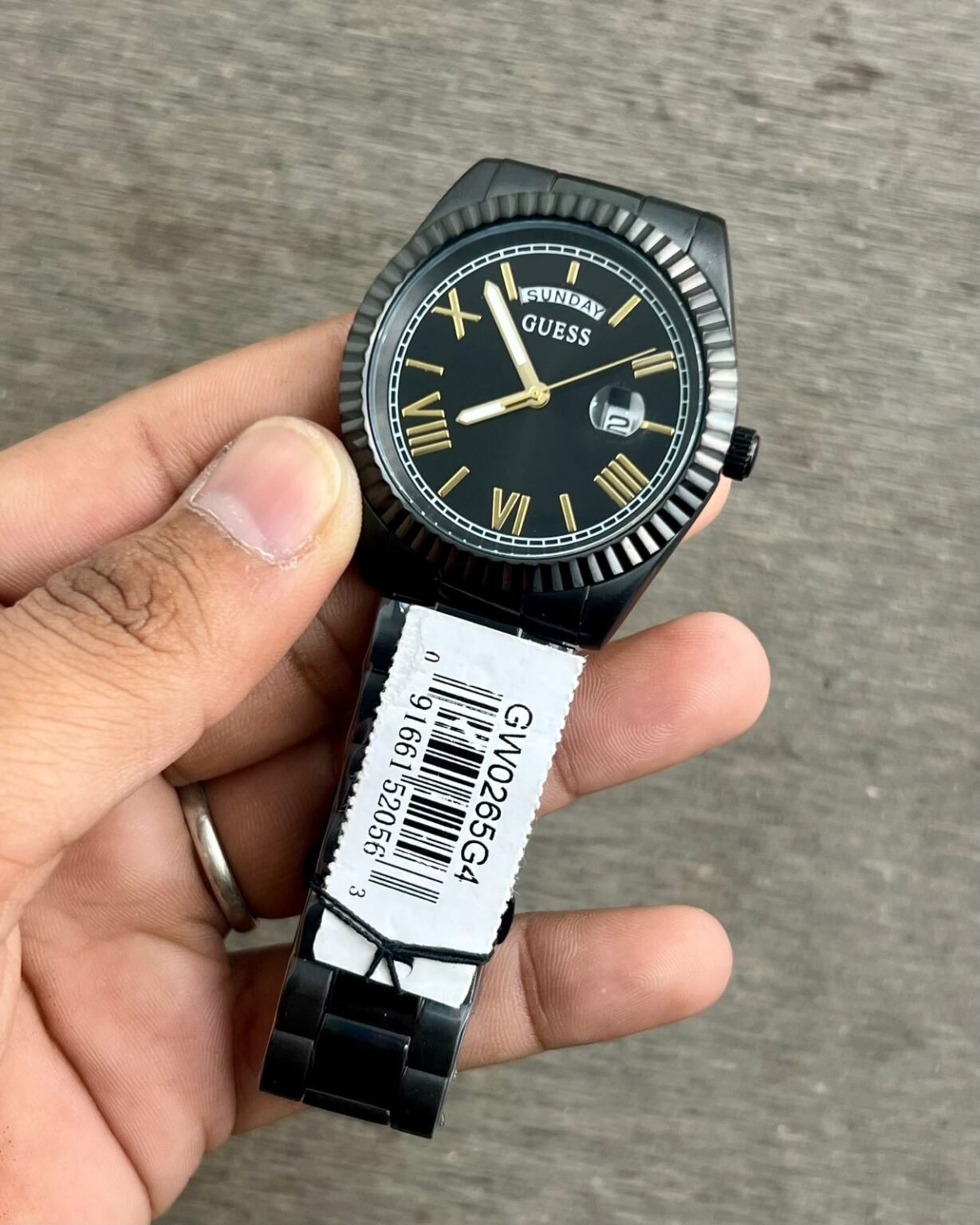 Guess Mens Black GW0265G4