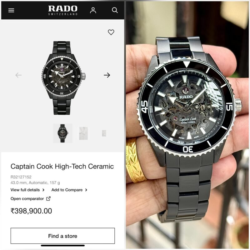 Rado Captain Cook High-Tech Ceramic