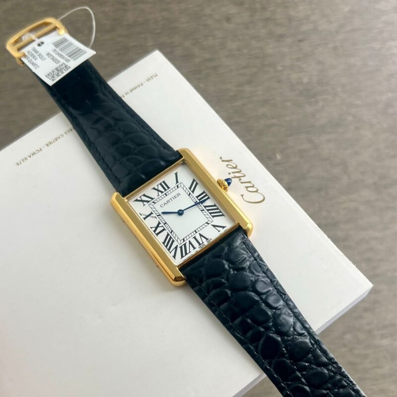 CARTIER TANK LOUIS QUARTZ GOLD