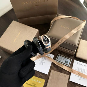 BVLGARI Serpenti Spiga Darkblack