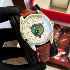 Omega Seamaster Co-Axial Aquatera WorldMap