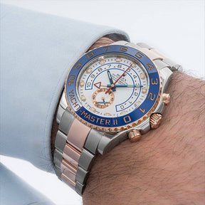 Rolex Yacht-Master II GMT Oyester Perpetual Stainless