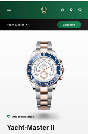 Rolex Yacht-Master II GMT Oyester Perpetual Stainless