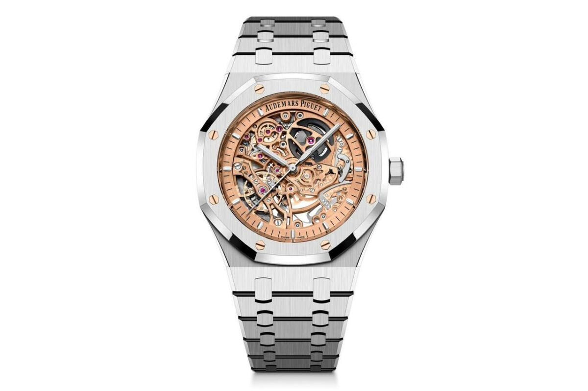 Audemars Piguet Royal Oak Skeleton Salmon