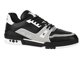 LV TRAINER BLACK GREY WHITE
