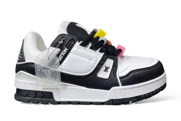 LV MAXI SNEAKER BLACK WHITE