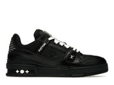 LV TRAINER BLACK EMBOSSED MONOGRAM