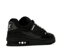 LV TRAINER BLACK EMBOSSED MONOGRAM