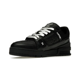 LV TRAINER BLACK EMBOSSED MONOGRAM