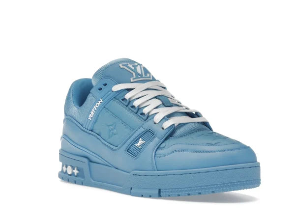 LV TRAINER BLUE EMBOSSED MONOGRAM