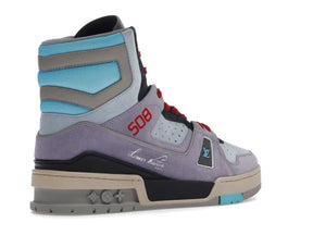 LV TRAINER SNEAKER BOOT PURPLE
