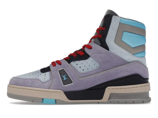 LV TRAINER SNEAKER BOOT PURPLE