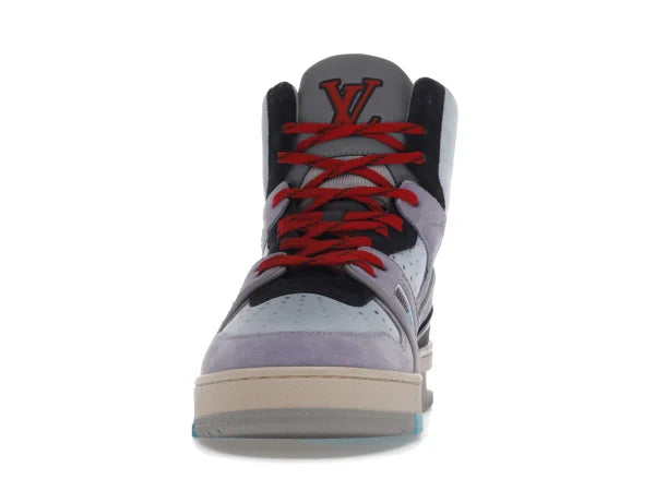 LV TRAINER SNEAKER BOOT PURPLE