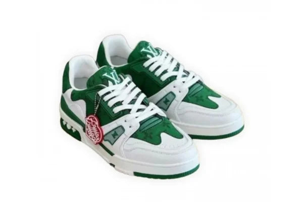 LV TRAINER SNEAKER GREEN